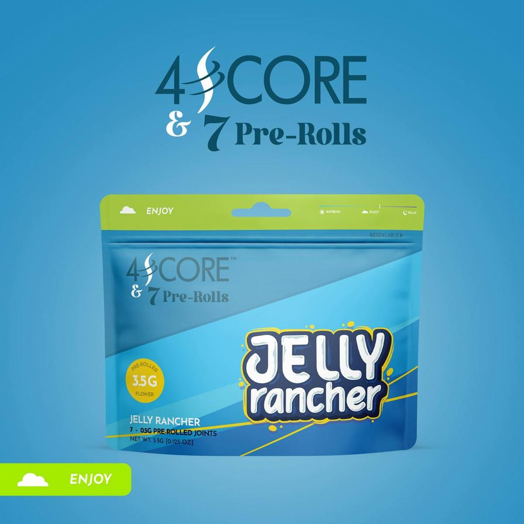 4SCORE & 7 Pre-Rolls - Jelly Rancher