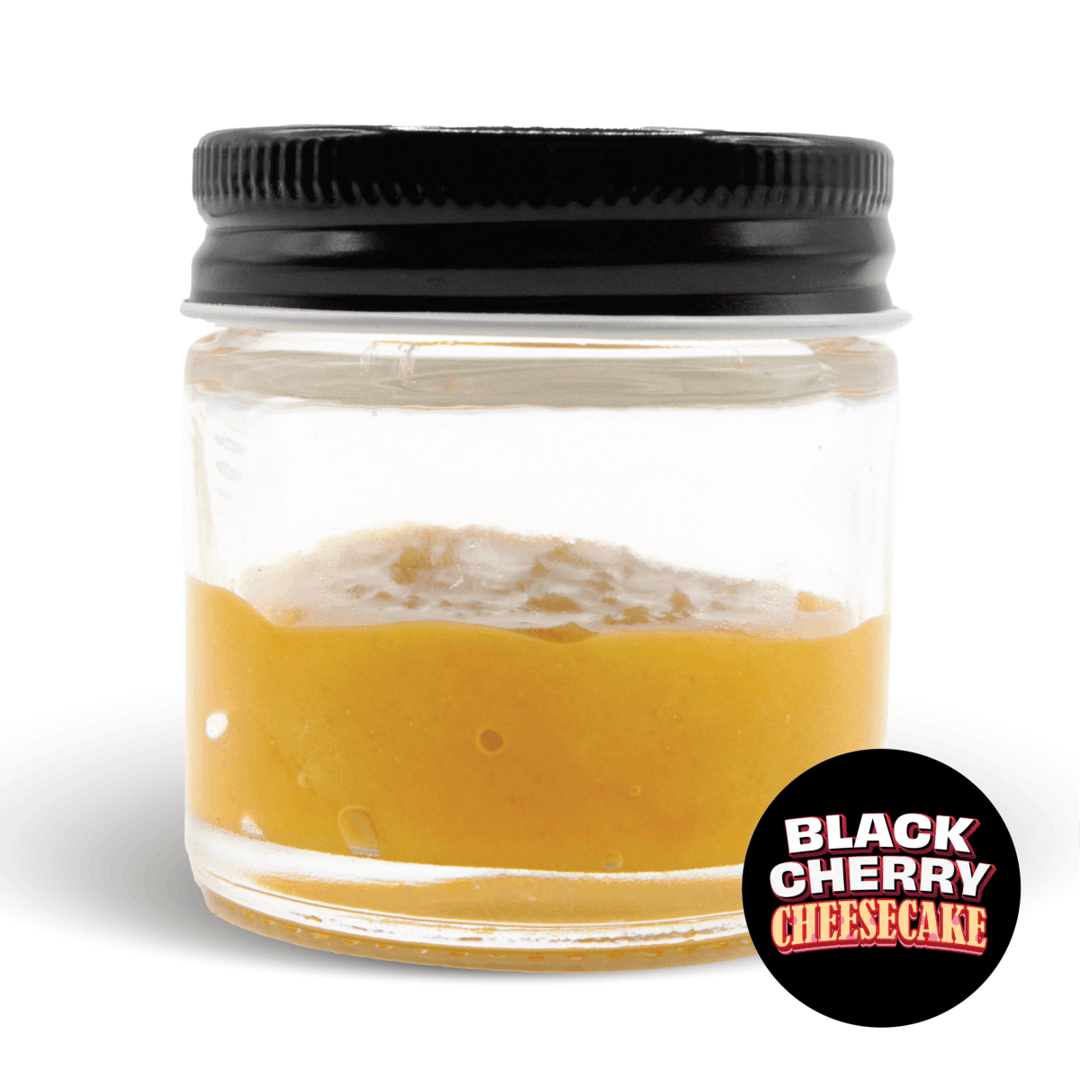 Black Cherry Cheesecake Live Resin Badder 14G Baller Jar