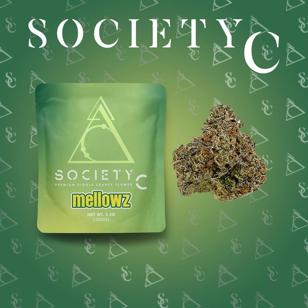 Society C - Mellowz - 3.5g Flower