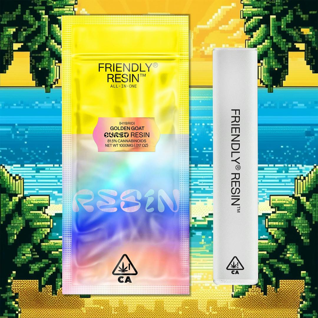 Golden Goat 1g Cured Resin ALL-IN-ONE