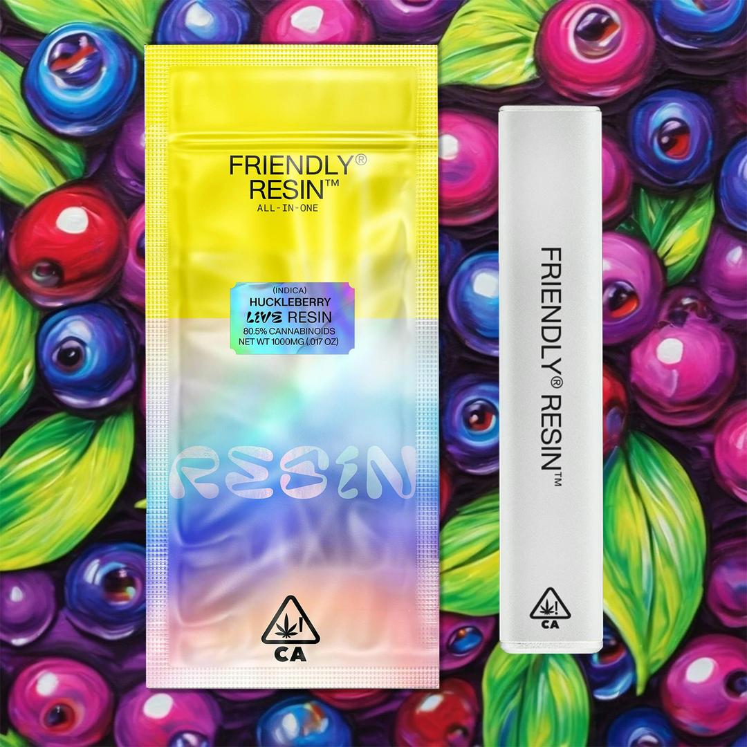 Huckleberry 1g Live Resin ALL-IN-ONE