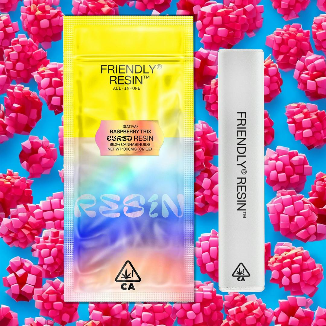 Raspberry Trix 1g Cured Resin ALL-IN-ONE