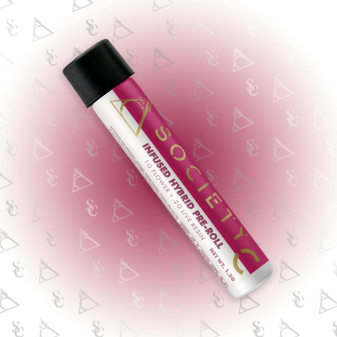 Society C - Gastro Pop - Live Resin Infused Pre-Roll 1.2g