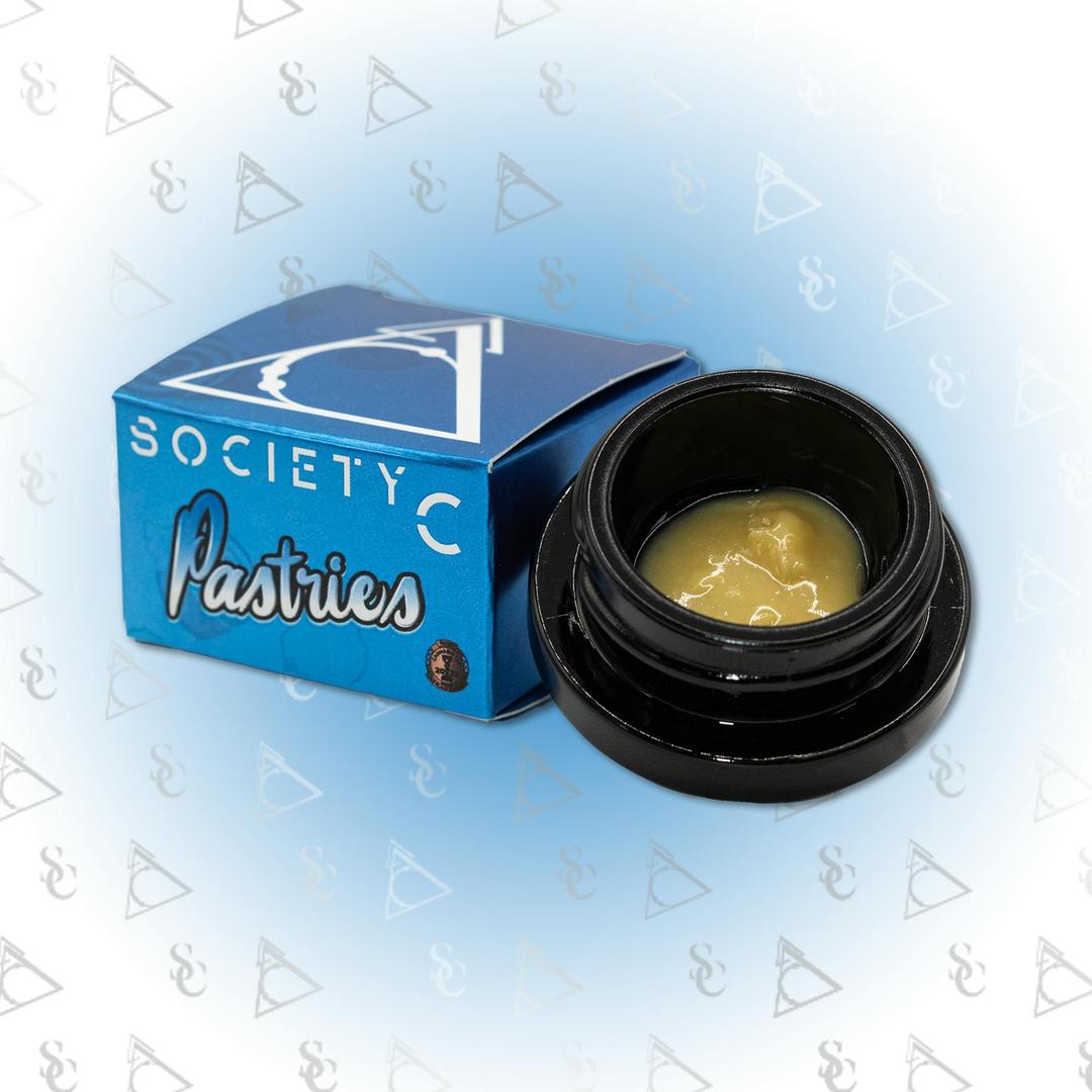 Society C - Pastries - 1g Live Hash Rosin Badder