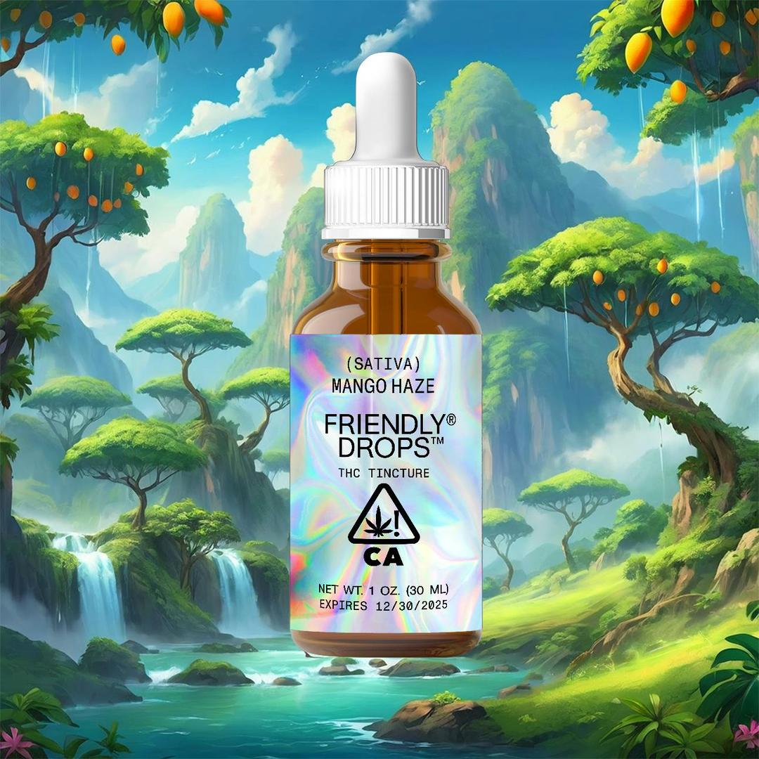 Mango Haze [ 1oz 1000mg ] Friendly Drops