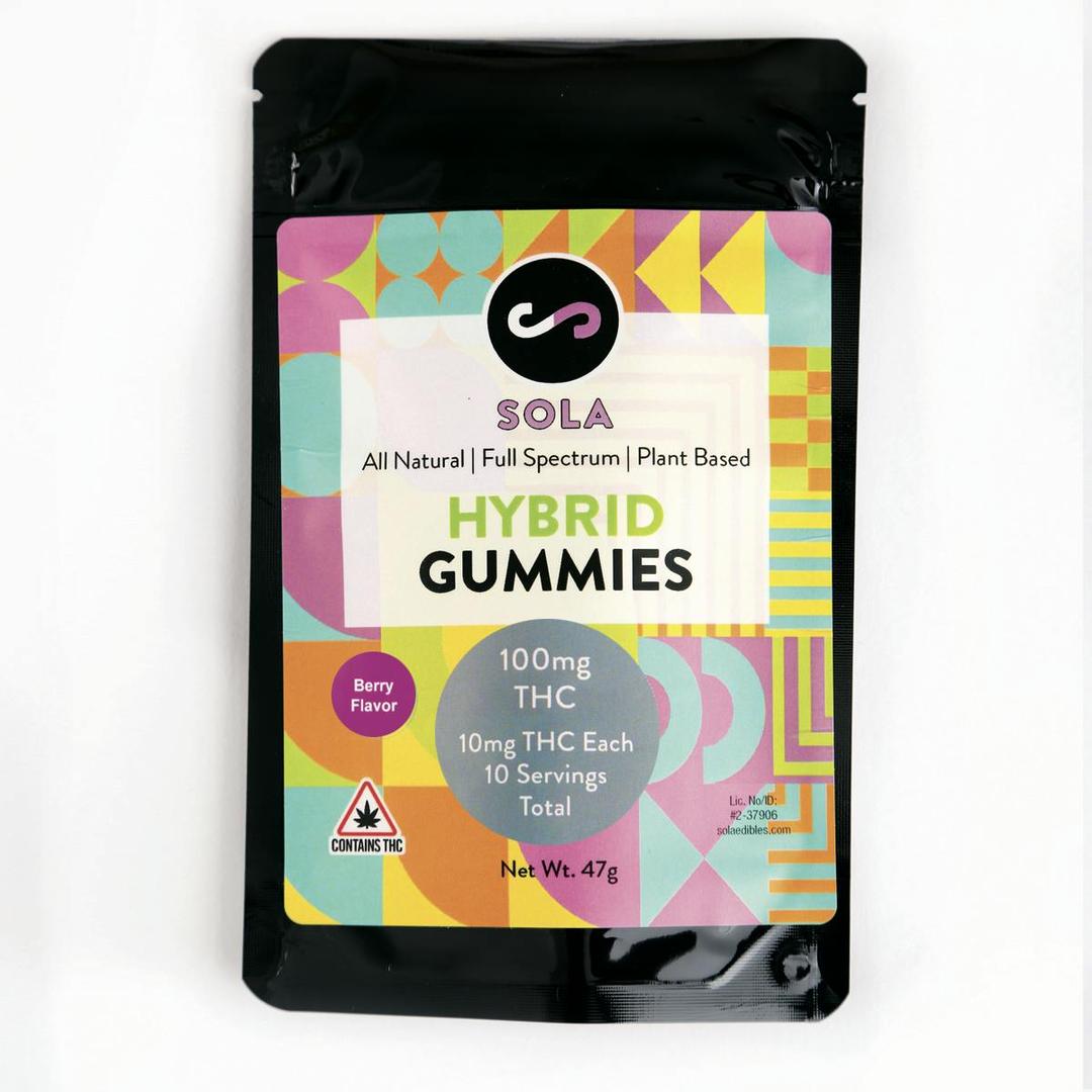 100mg Hybrid Gummies - Berry Flavor Pack