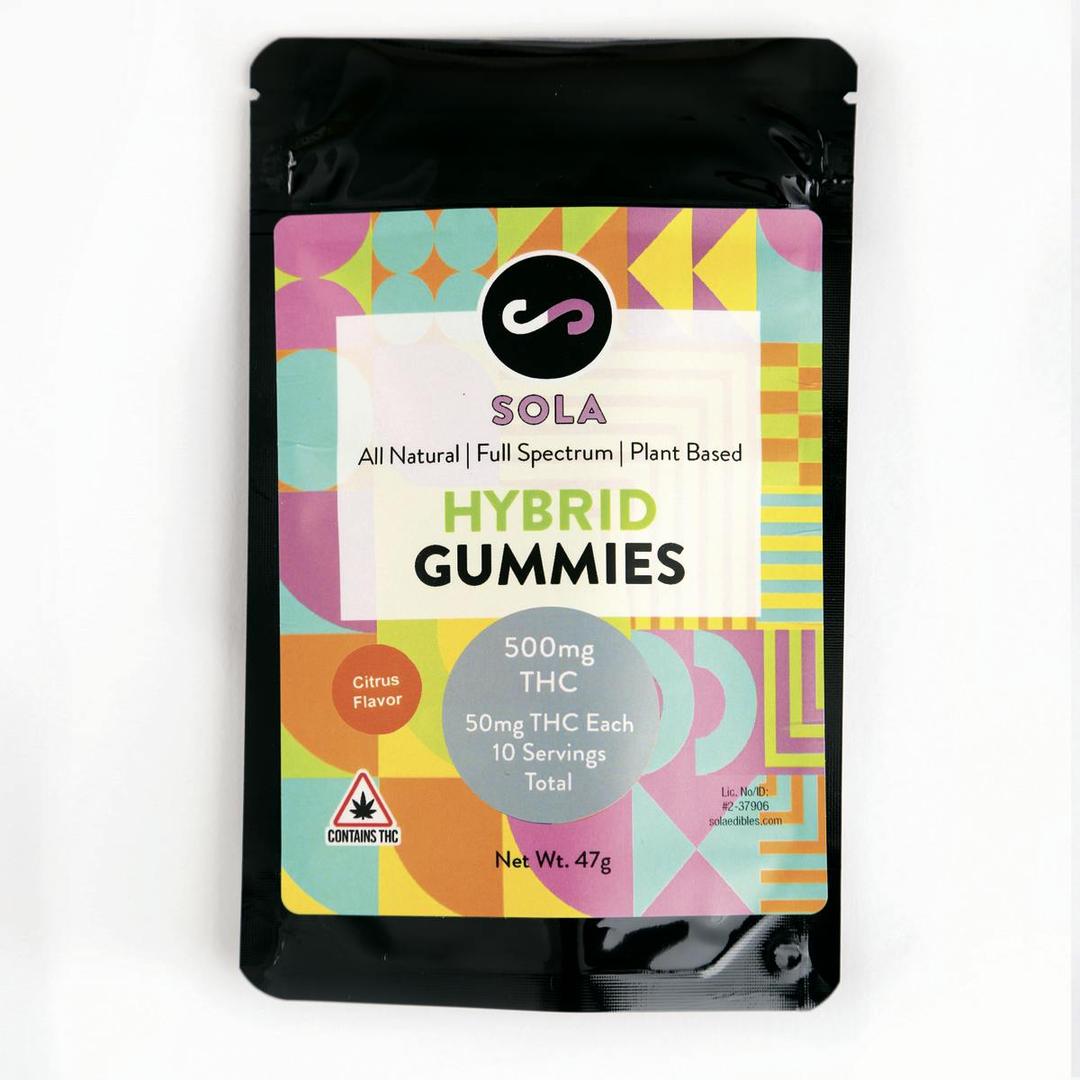 500mg Hybrid Gummies - Citrus Flavor Pack