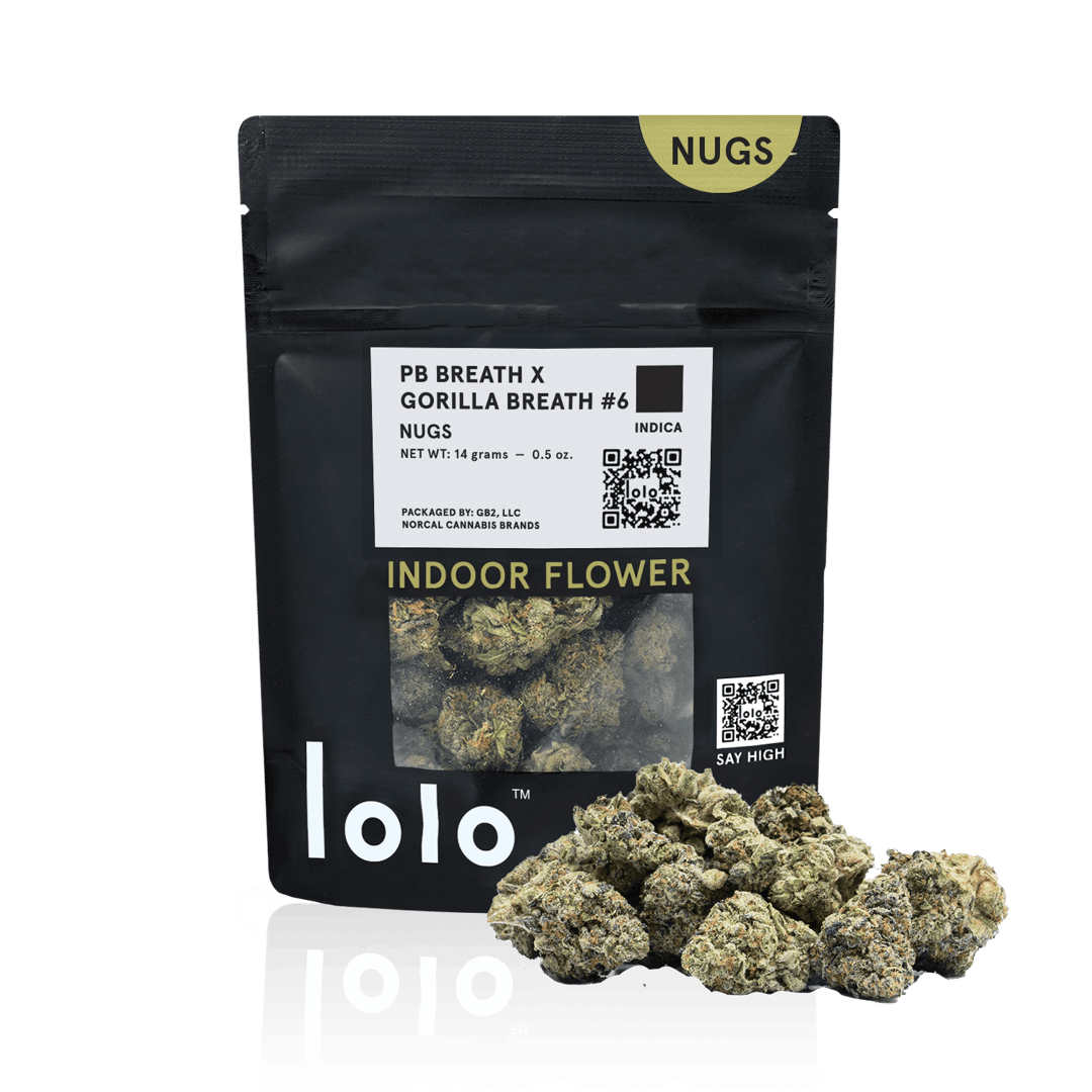 PB Breath x Gorilla Breath #6 | Indoor Nugs | 14g
