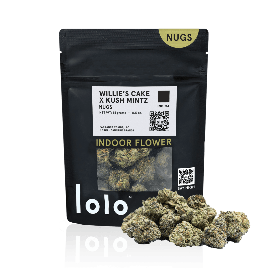 Willie's Cake x Kush Mintz | Indoor Nugs | 14g