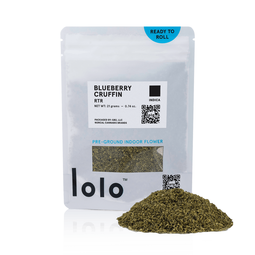 Blueberry Cruffin | Indoor Ready To Roll | 21g