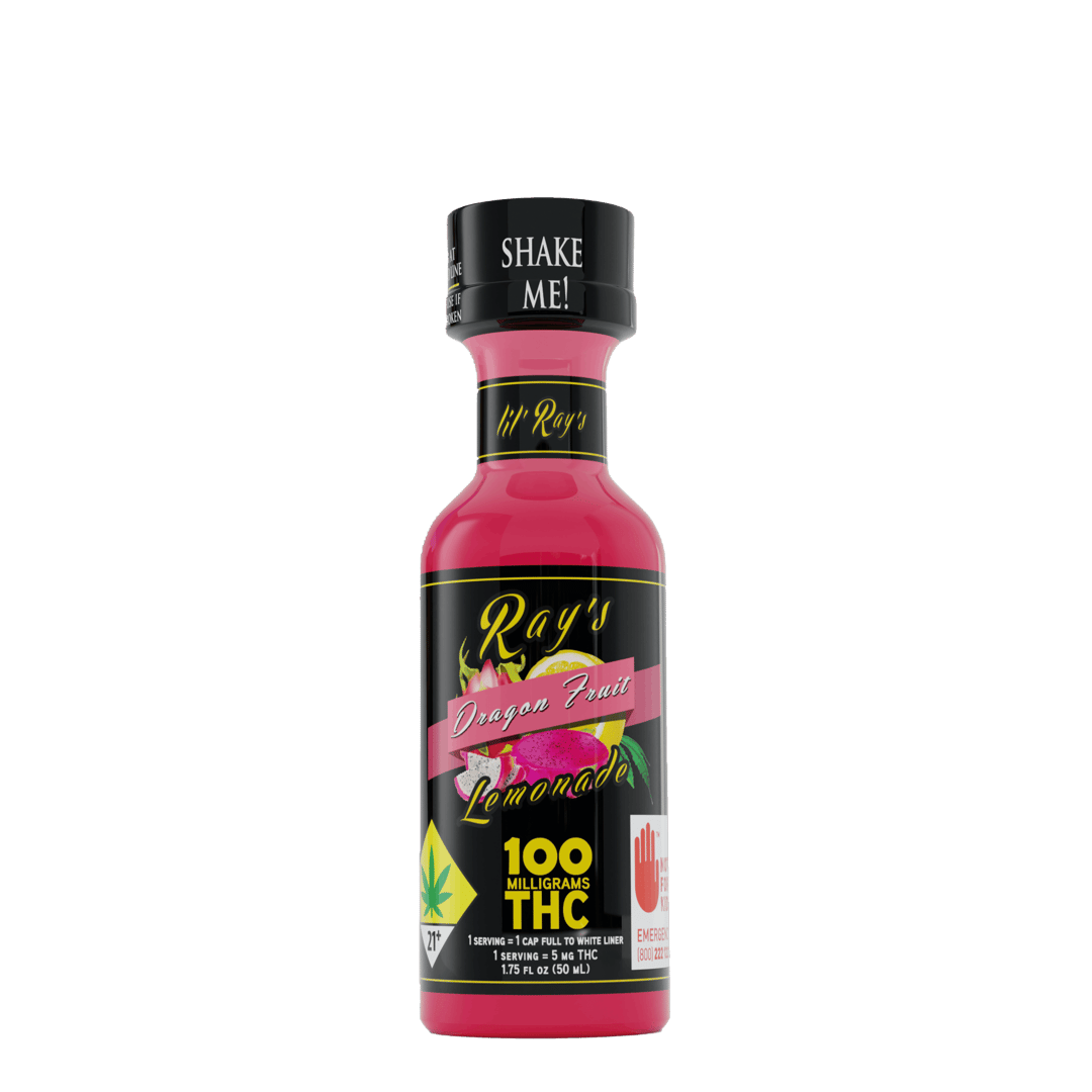 Dragon Fruit lil' Ray's 100mg THC