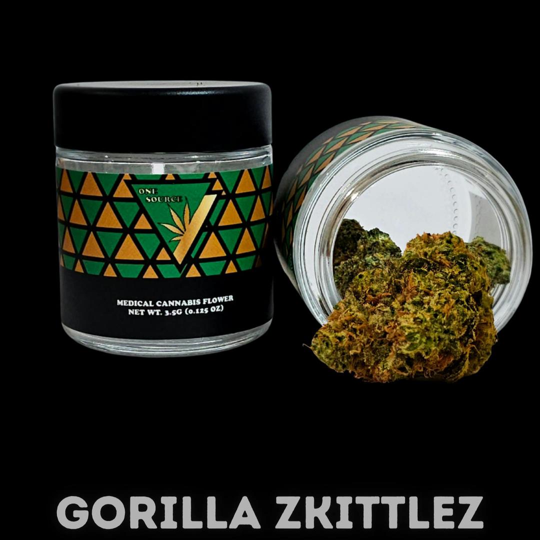 GORILLA ZKITTLEZ – 3.5 GRAM PACKAGE