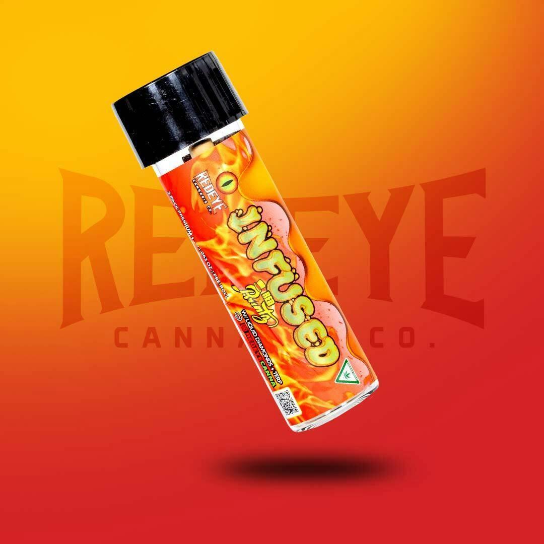 Redeye Cannabis: INFUSED Red Runtz Pre-roll 3PK 1.8G