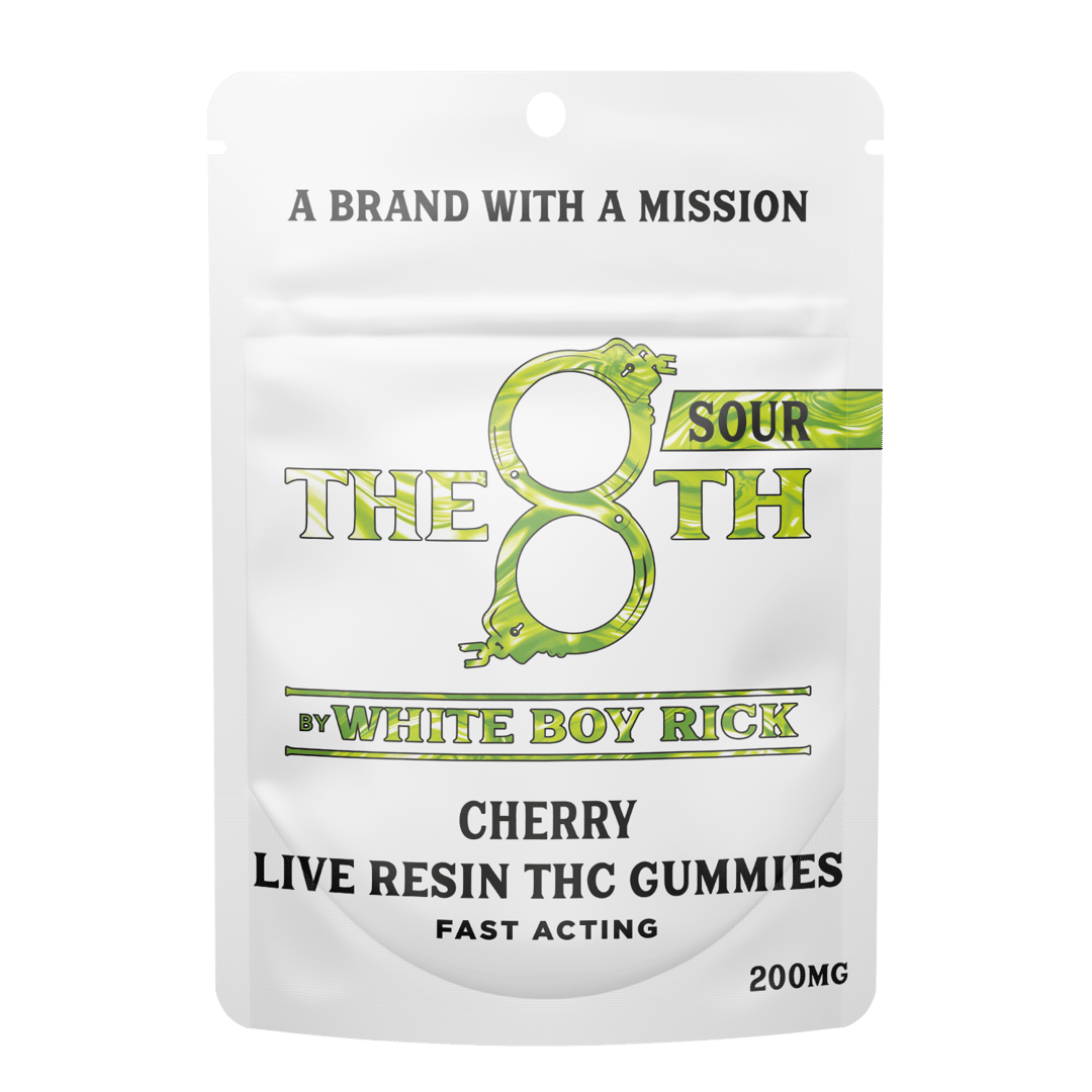 SOUR CHERRY - FAST-ACTING LIVE RESIN GUMMIES 200MG