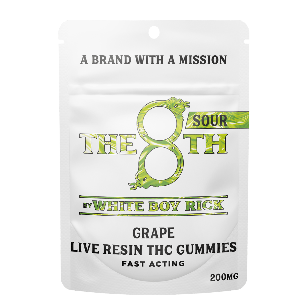 SOUR GRAPE - FAST-ACTING LIVE RESIN GUMMIES 200MG