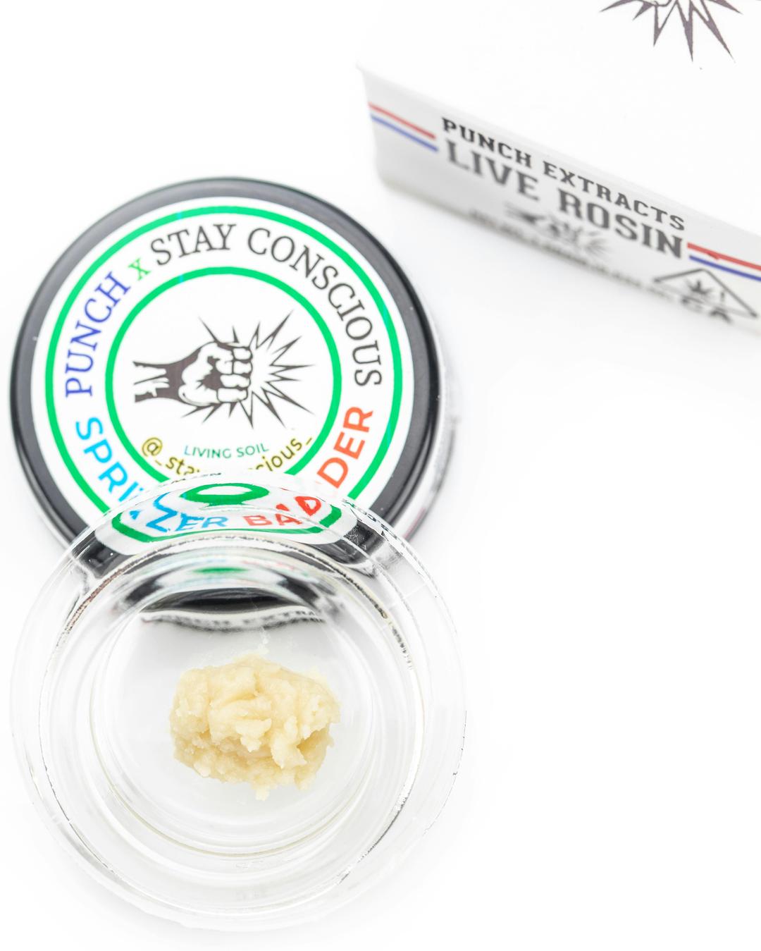 Punch - Live Rosin - Spritzer - Badder (1g) - Tier 3