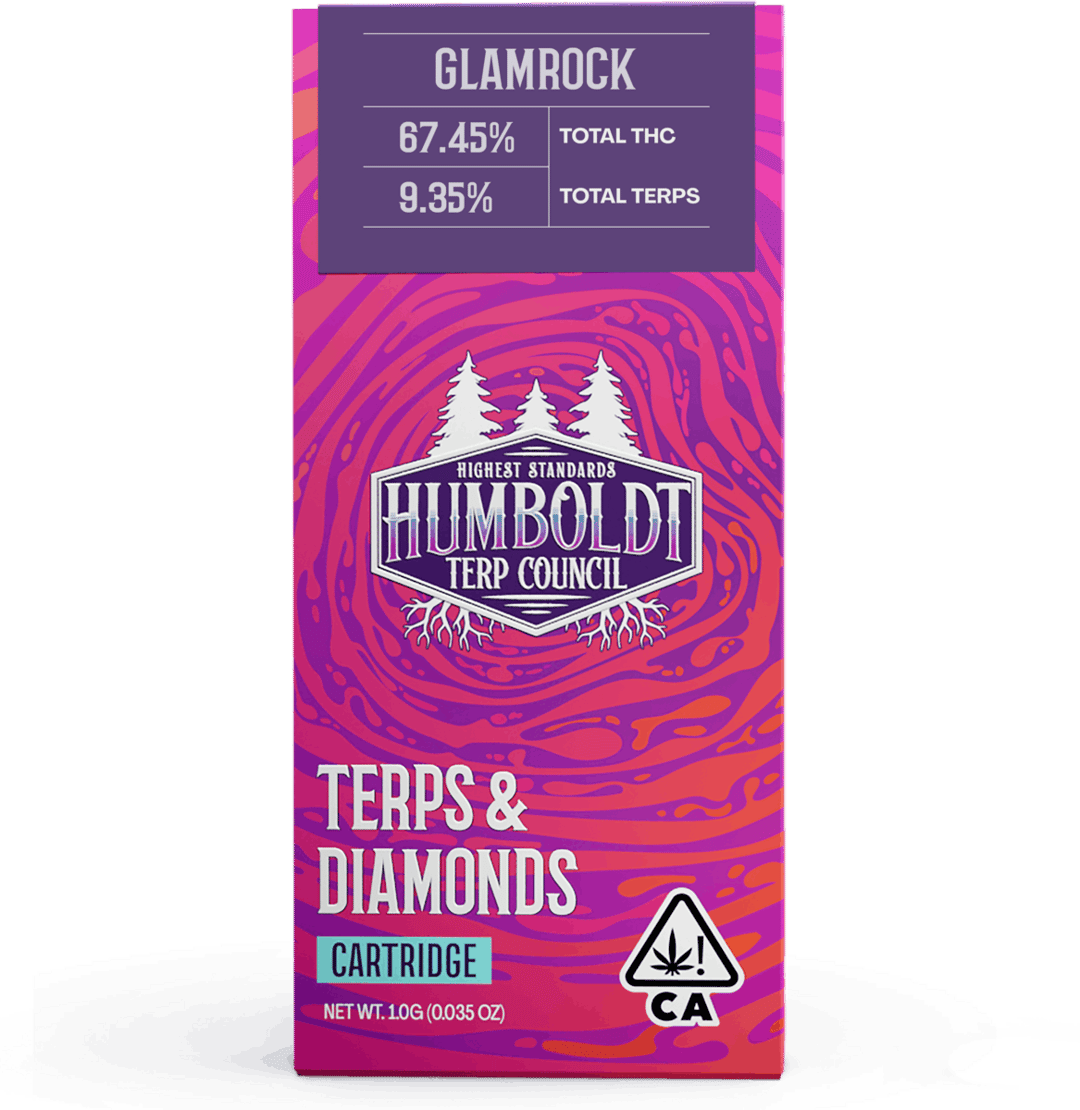 Humboldt Terp Council | Live Resin Vape Cartridge GlamRock 1g