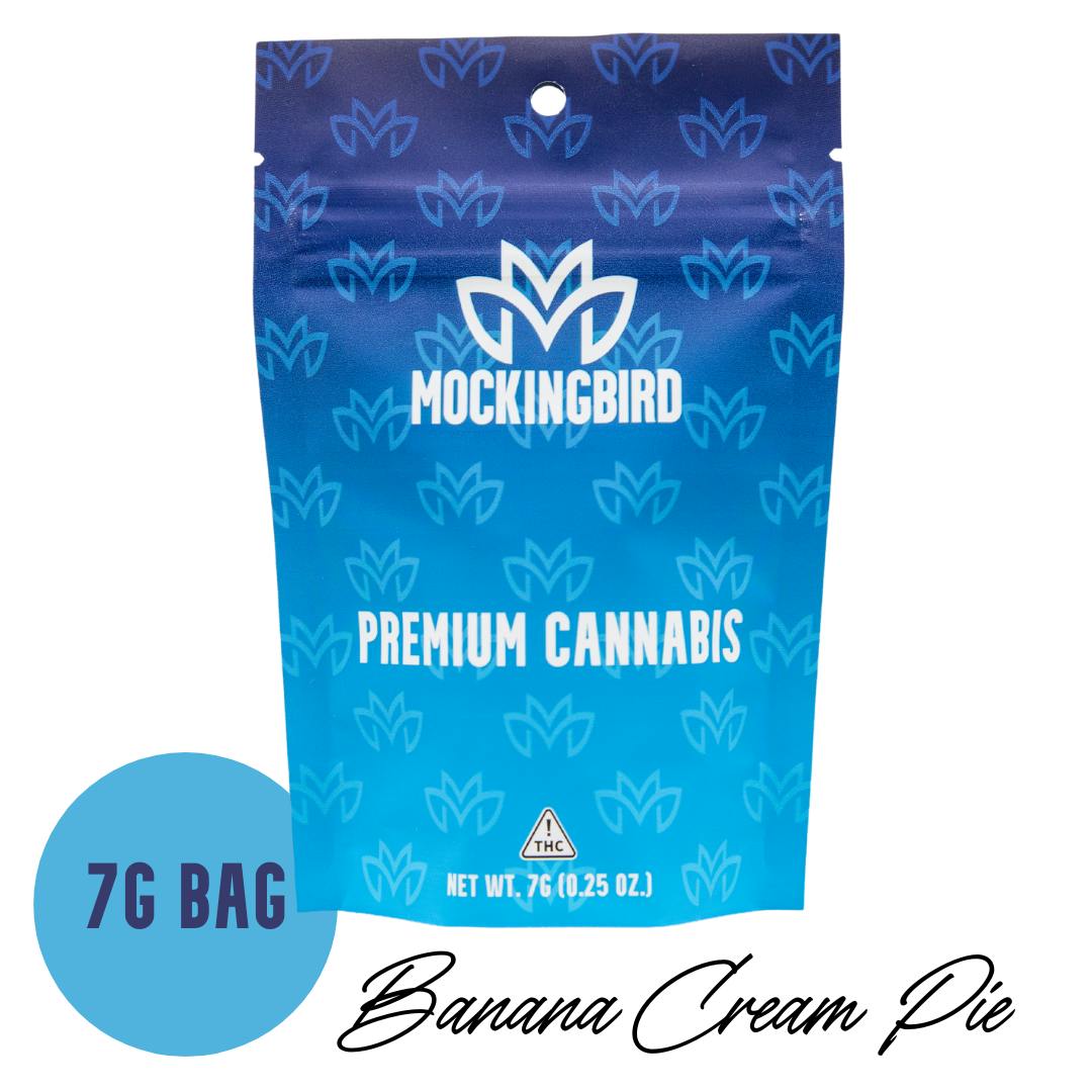 Mockingbird Premium Flower: Banana Cream Pie 7g bag