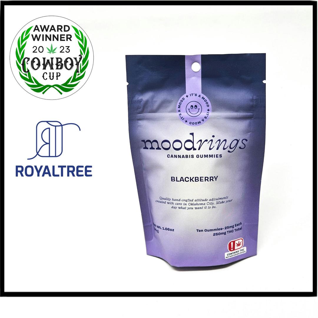 Mood Rings Gummies - 250mg - Blackberry