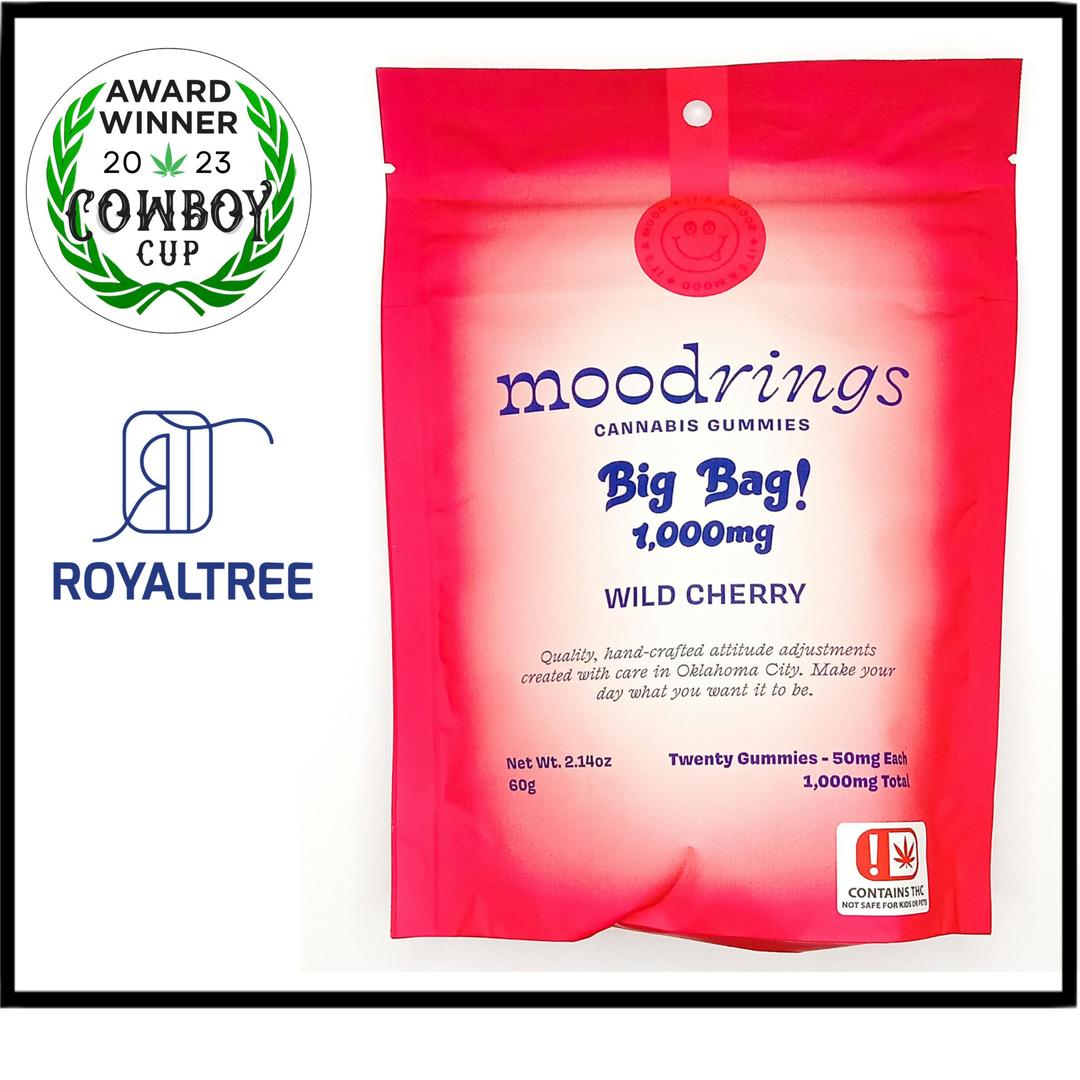 Mood Rings Gummies - 1,000mg - Cherry