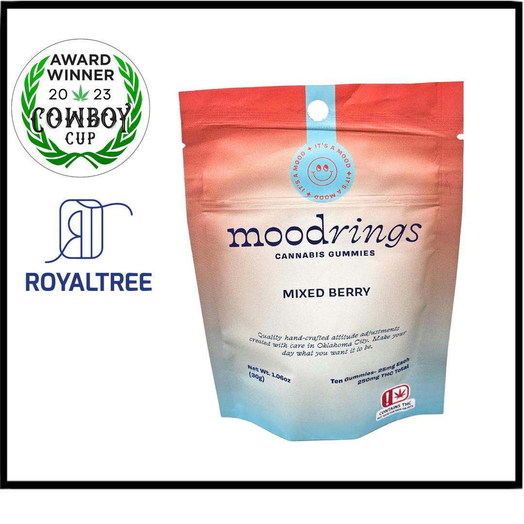 Mood Rings Gummies - 250mg - Mixed Berry