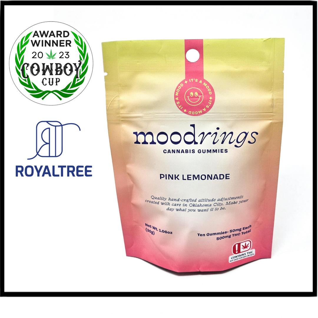 Mood Rings Gummies - 500mg - Pink Lemonade