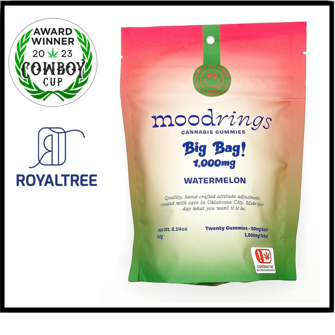 Mood Rings Gummies - 1,000mg - Watermelon