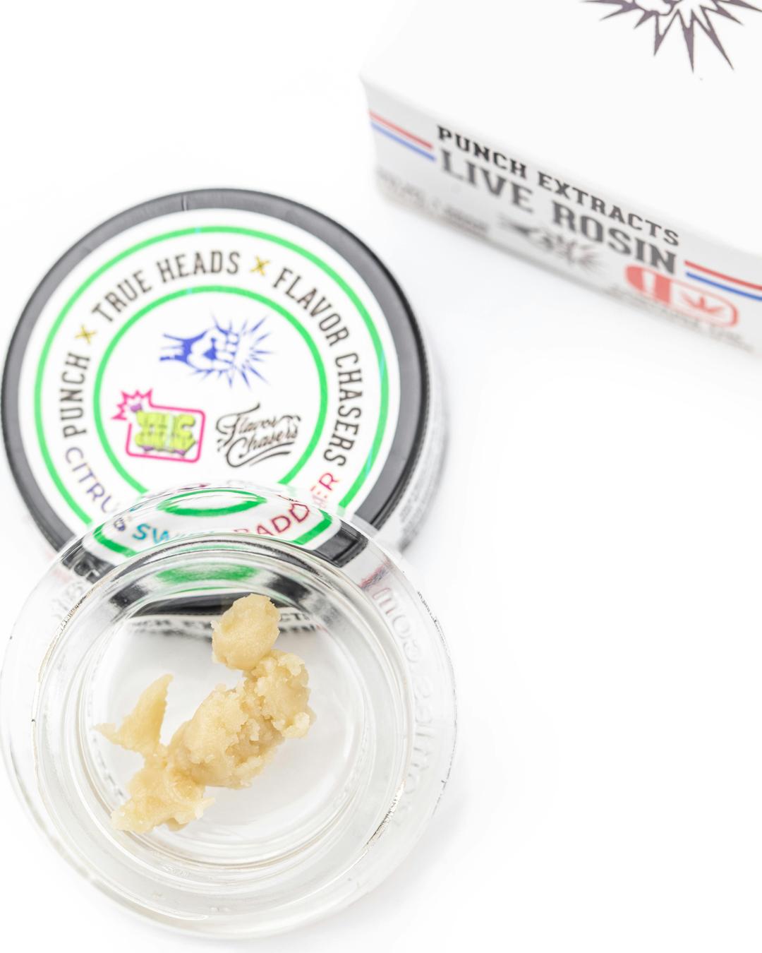 Punch Extracts - Live Rosin - Citrus Swirl Badder -Tier 1