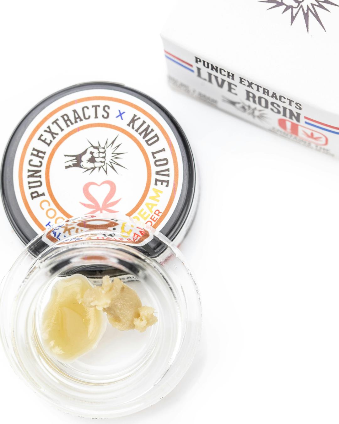 Punch Extracts - Live Rosin - Cookies & Cream Half & Half- Tier 2