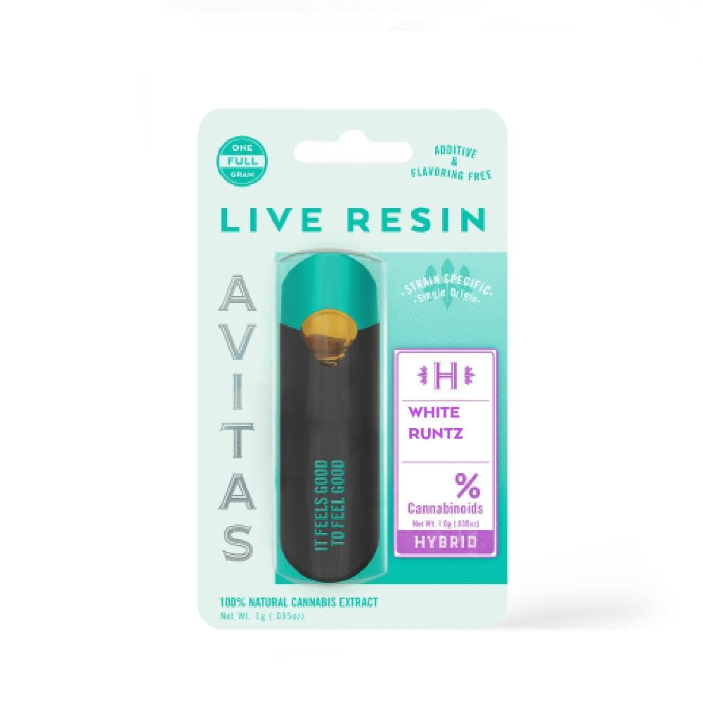 White Runtz Live Resin All In One 1g