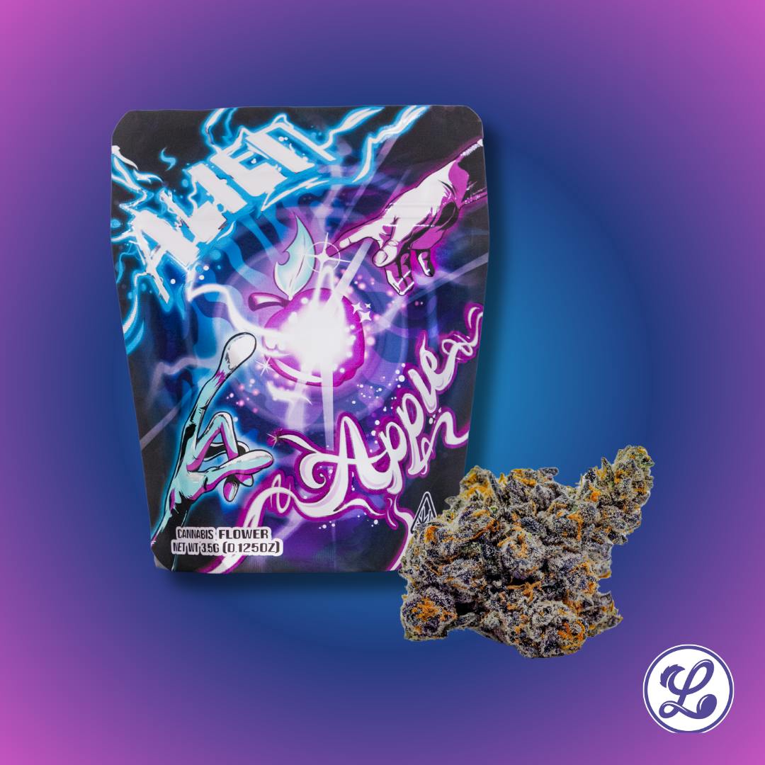 Lumpy's Flowers | Alien Apple | 3.5g Mylar Bag