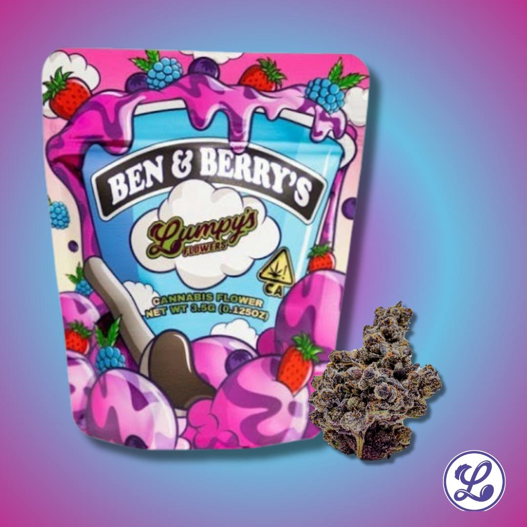 Lumpy's Flowers | Ben-N-Berry's | 3.5g Mylar Bag