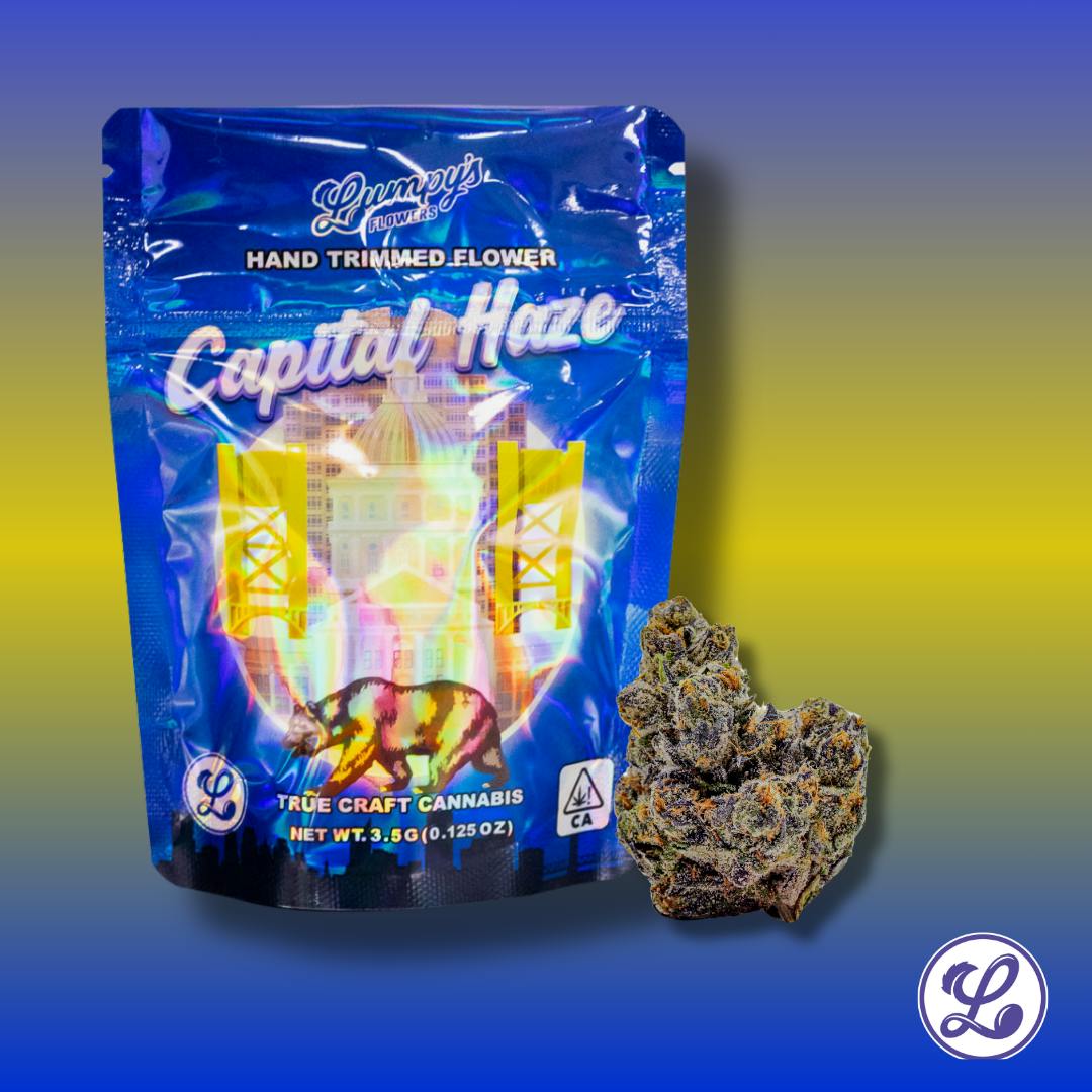 Lumpy's Flowers | Capital Haze | 3.5g Mylar Bag
