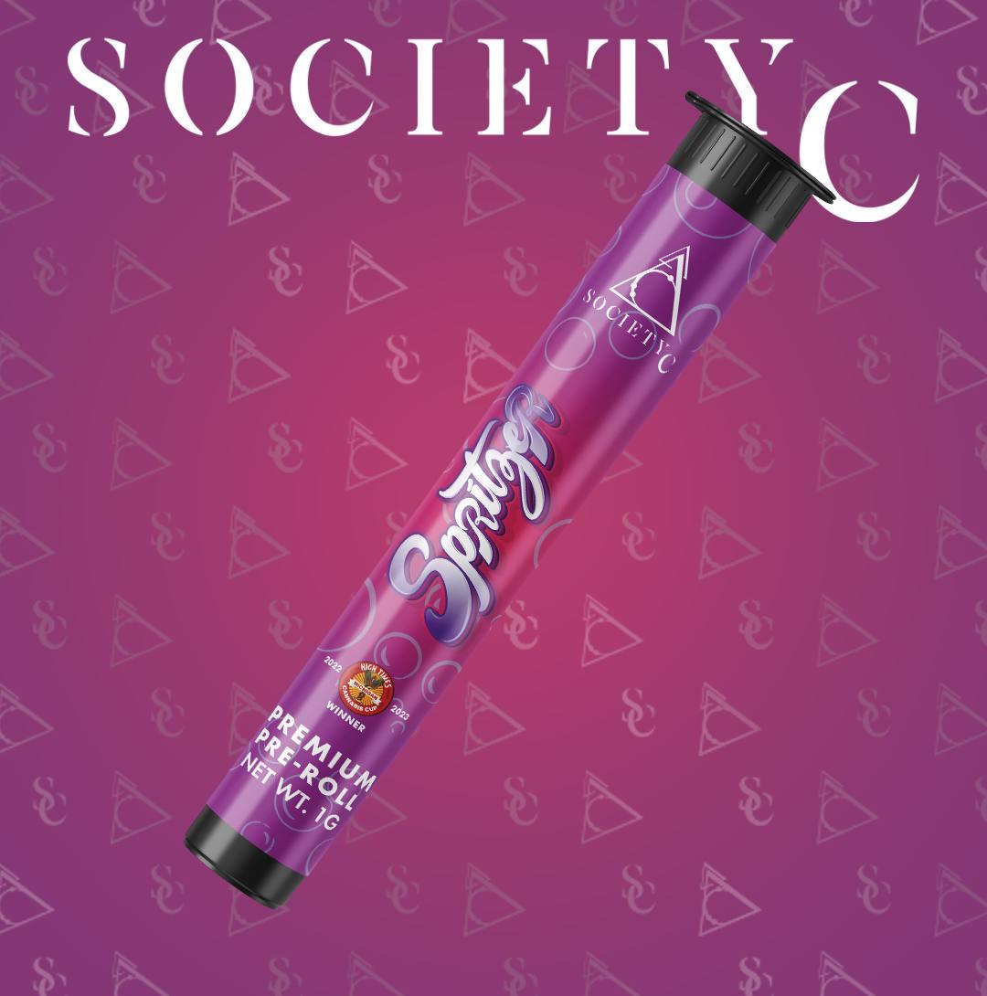 Society C - Spritzer - 1g Pre-roll