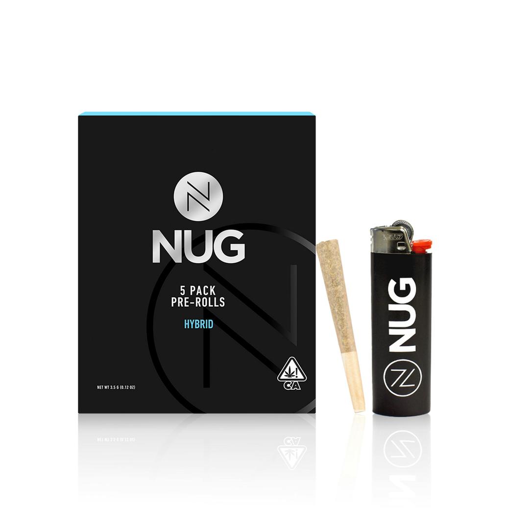 NUG Preroll 5pk w/Lighter - Black Cherry Gelato