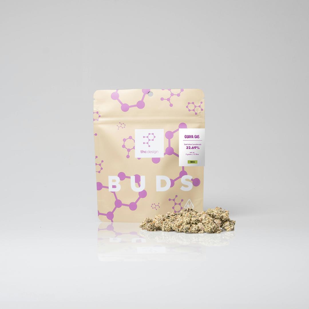 THC Design BUDS Guava Gas 5g Pouch