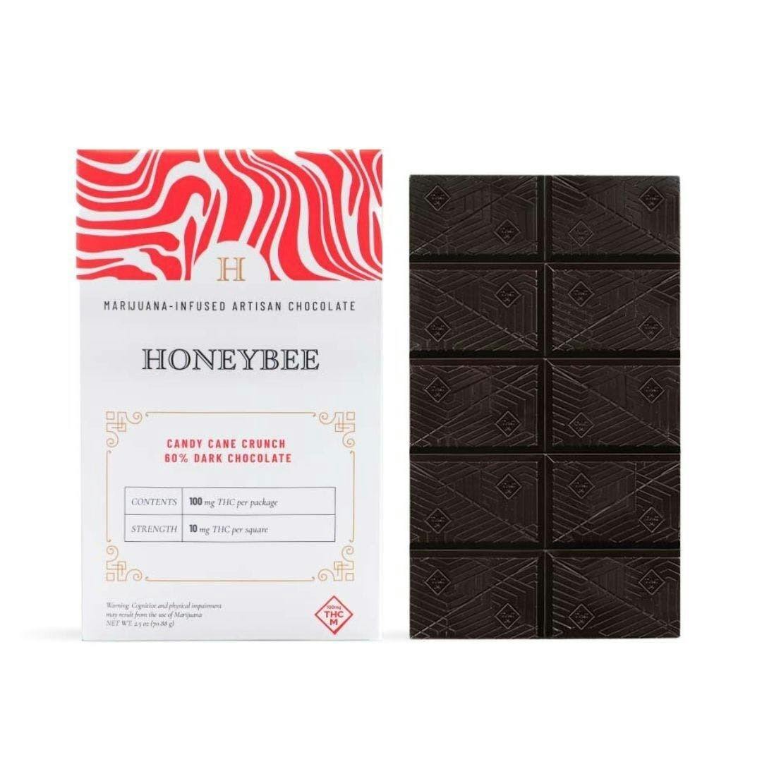 Candy Cane Crunch Dark Chocolate