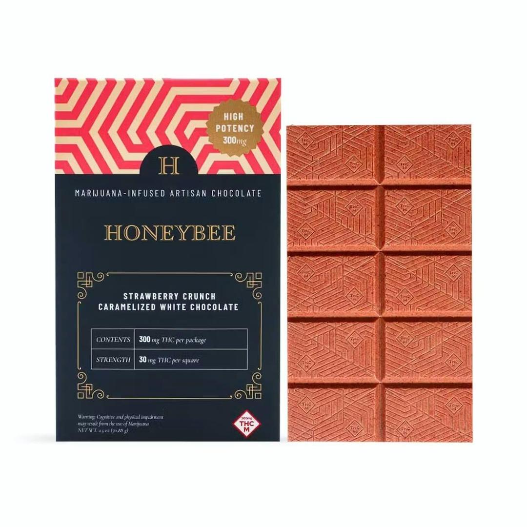 High Potency Strawberry Crunch Caramelized White Chocolate
