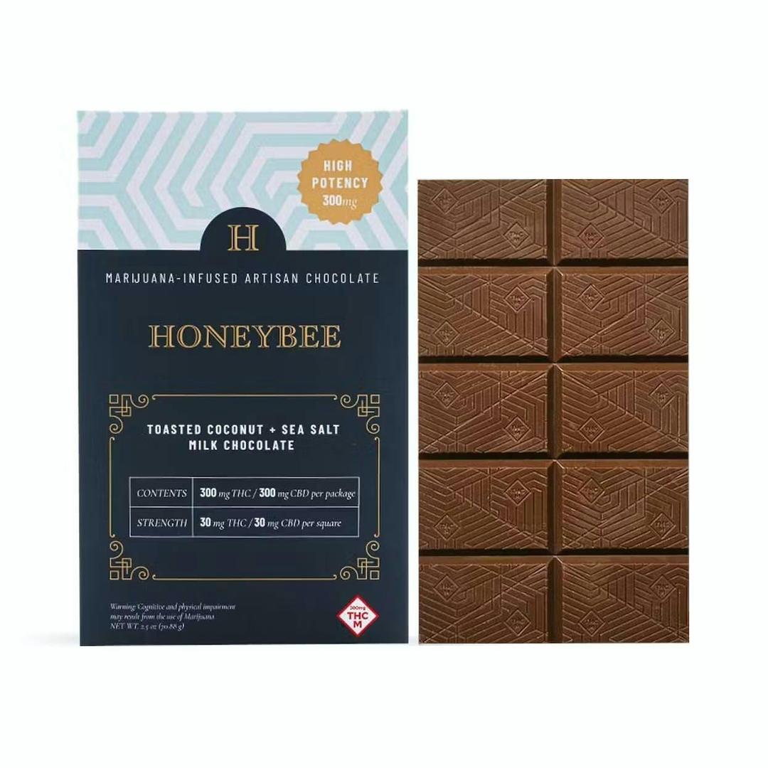 High Potency Toasted Coconut + Sea Salt 1:1 Milk Chocolate