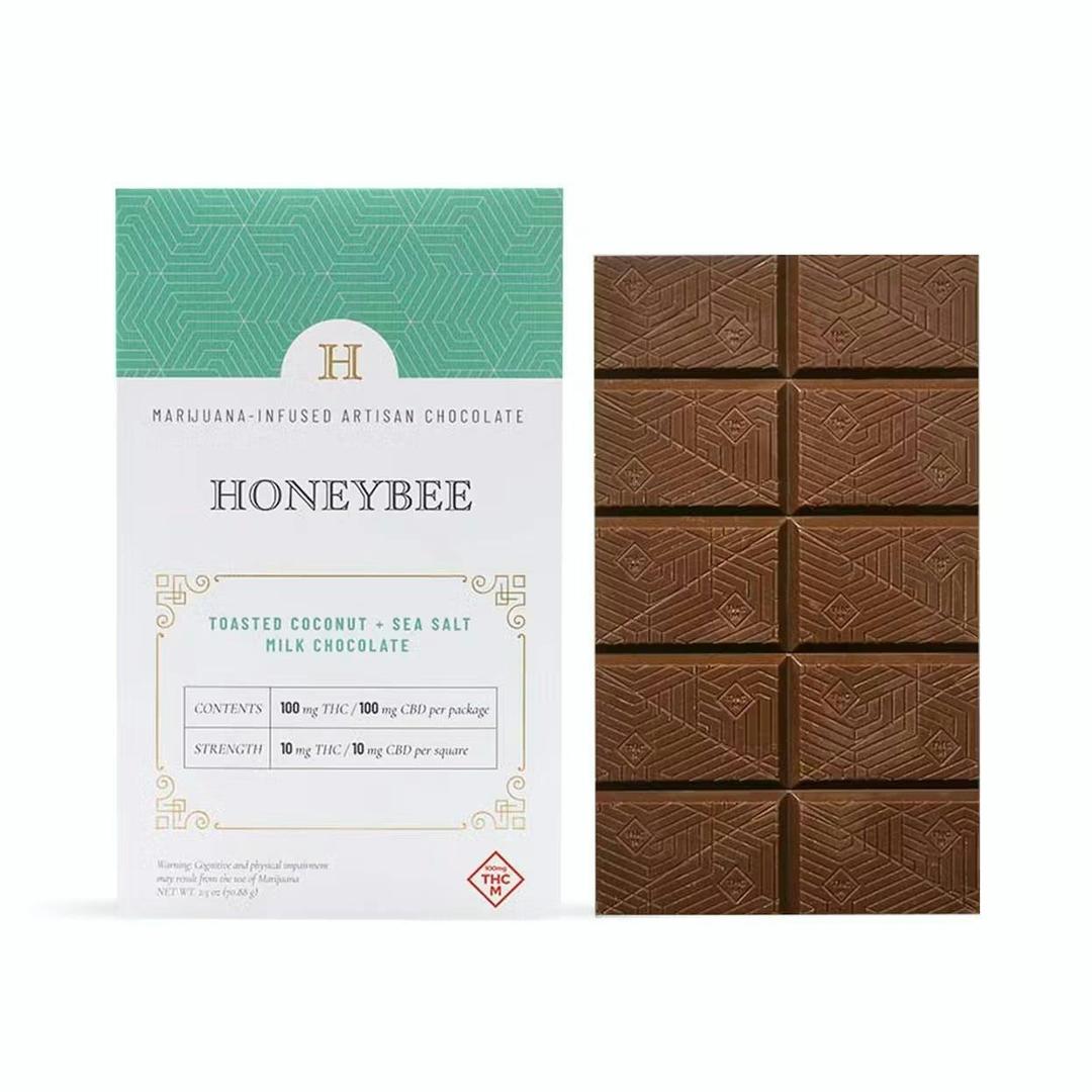 Toasted Coconut + Sea Salt 1:1 Milk Chocolate