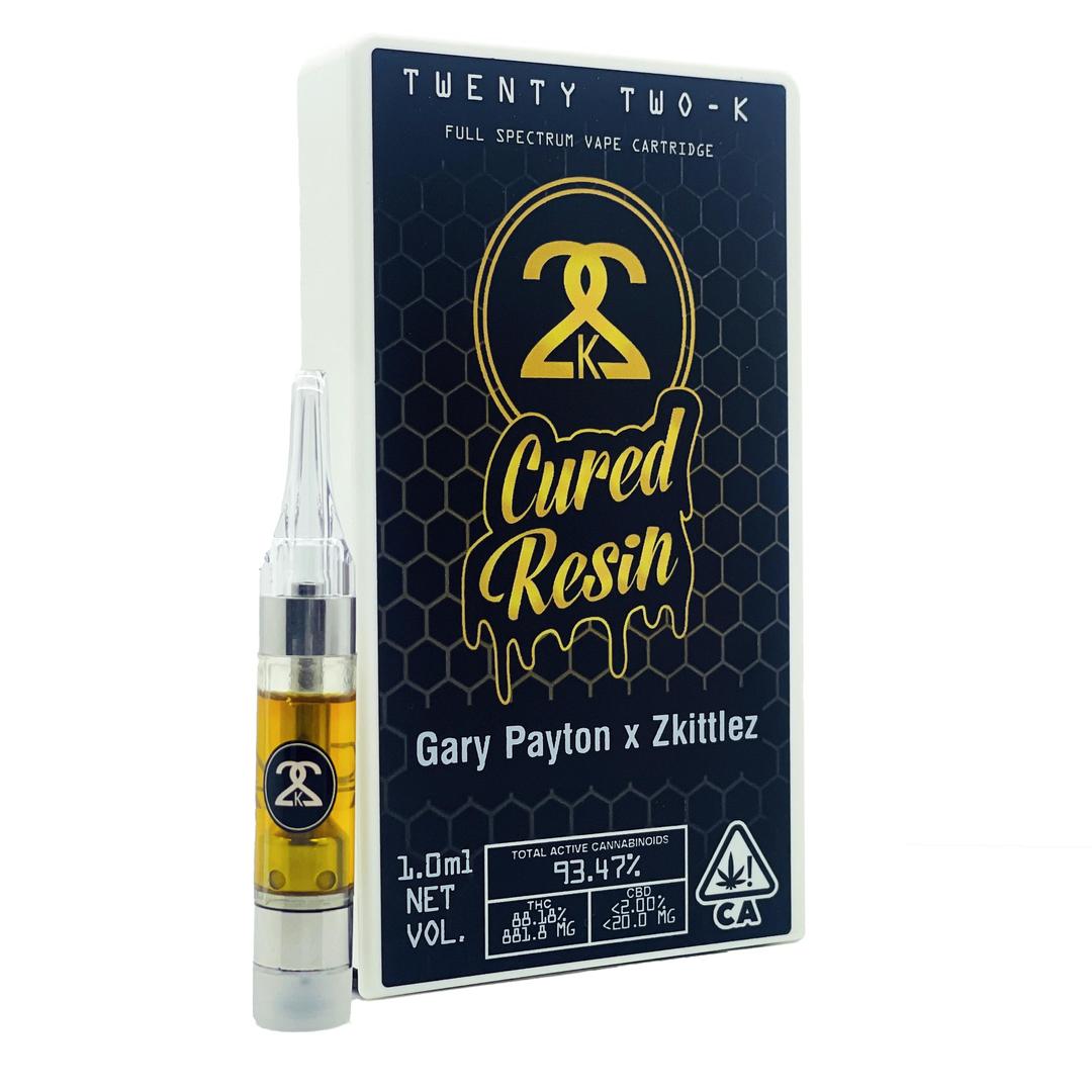 22K - Cured Resin - Gary Payton x Zkittlez - 1.0ml Cartridge
