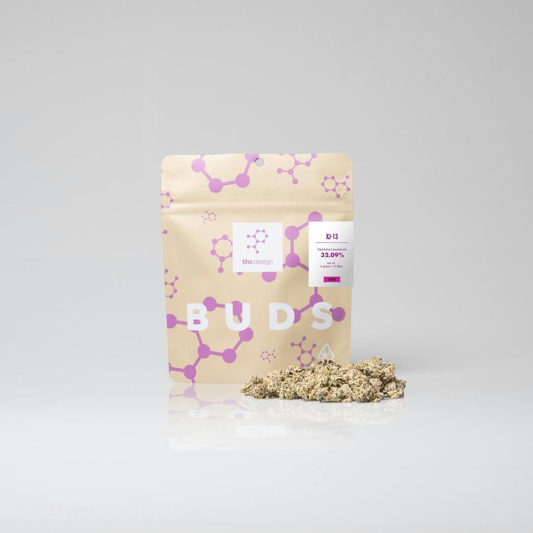 THC Design BUDS XJ-13 5g Pouch