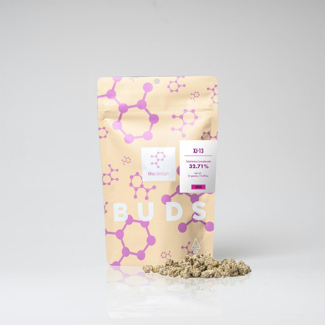 THC Design BUDS XJ-13 14g Pouch