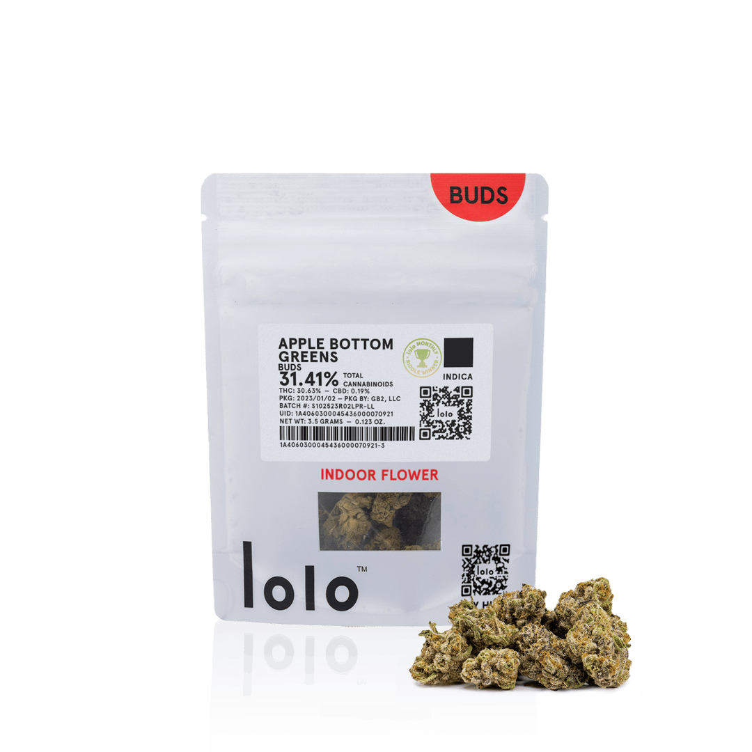 Apple Bottom Greens | Indoor Buds | 3.5g