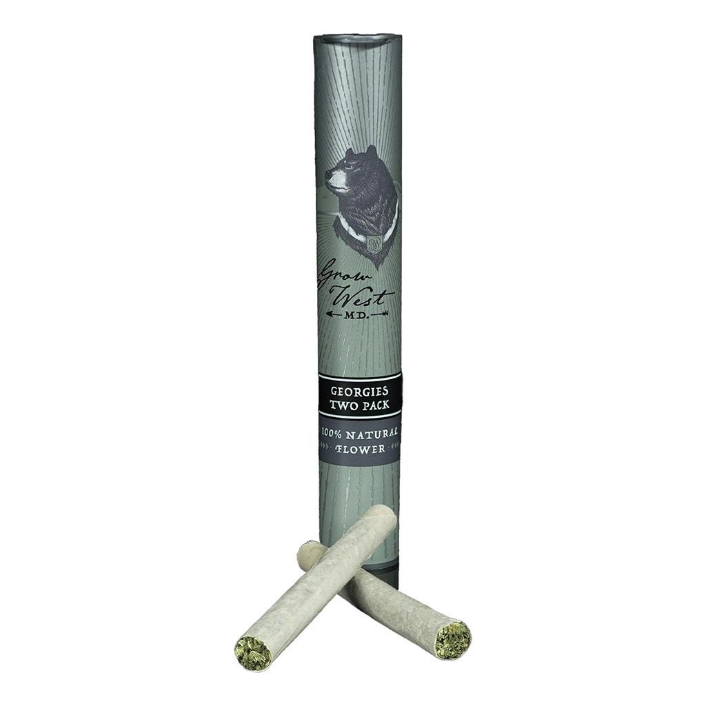 Orange Runtz | Georgies | 2 Pack Pre Roll | 1g