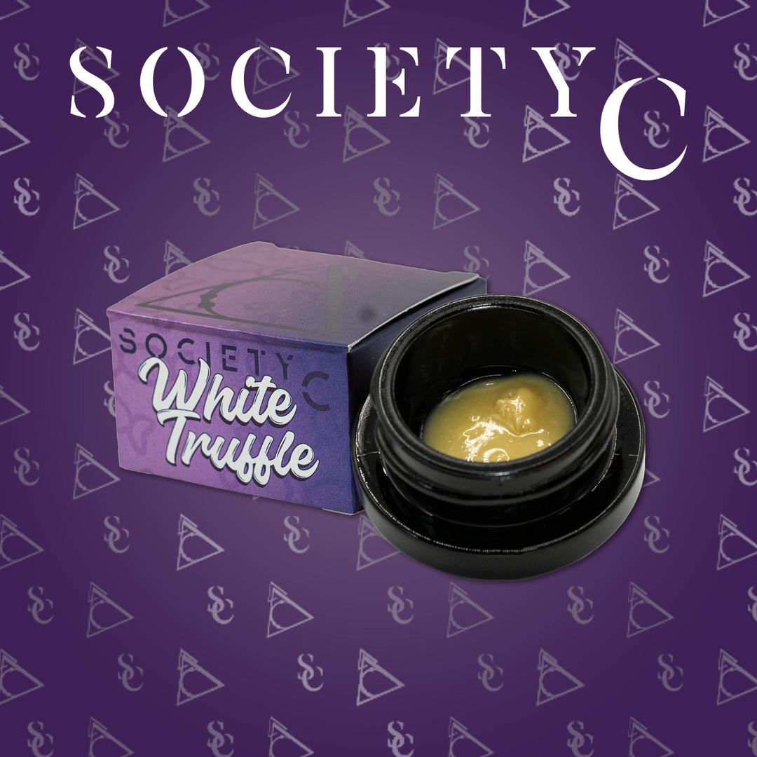 Society C - White Truffle - 1g Live Hash Rosin Badder