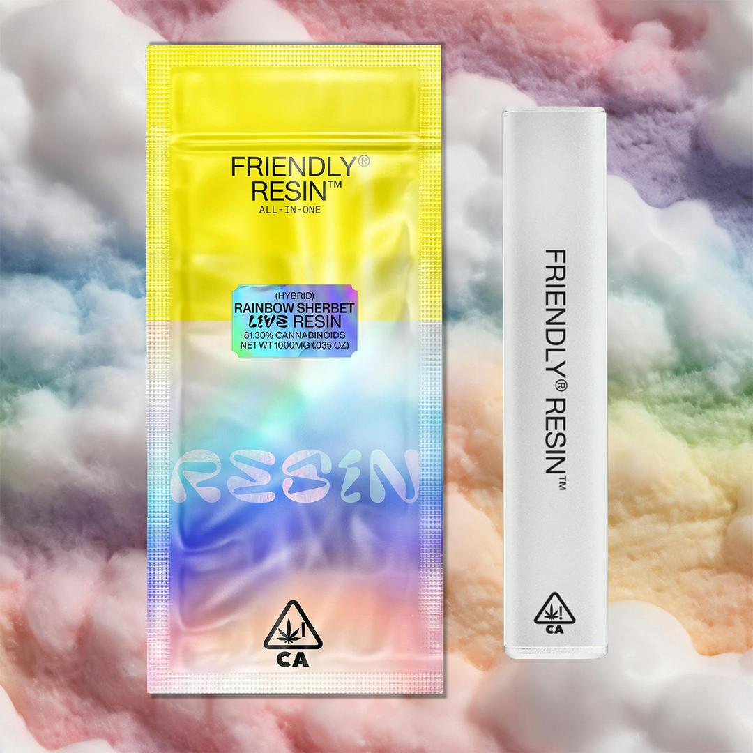 Rainbow Sherbet 1g Live Resin ALL-IN-ONE