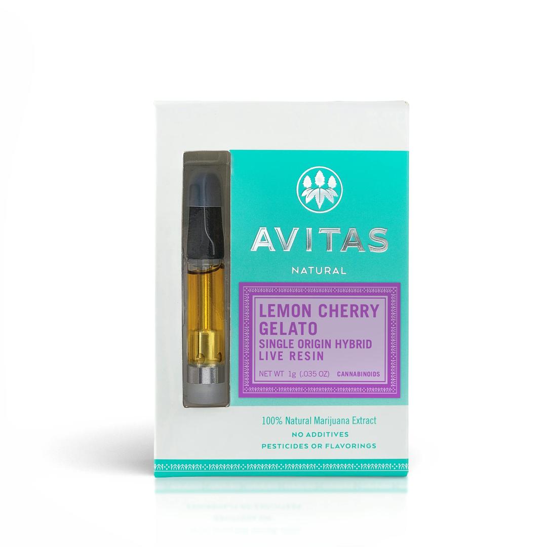 Lemon Cherry Gelato Live Resin Cartridge 1g