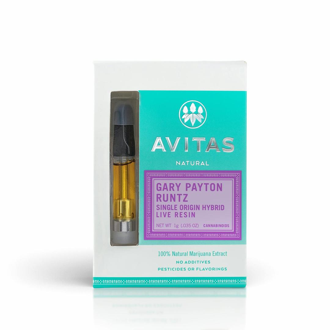 Gary Payton Runtz Live Resin Cartridge 1g
