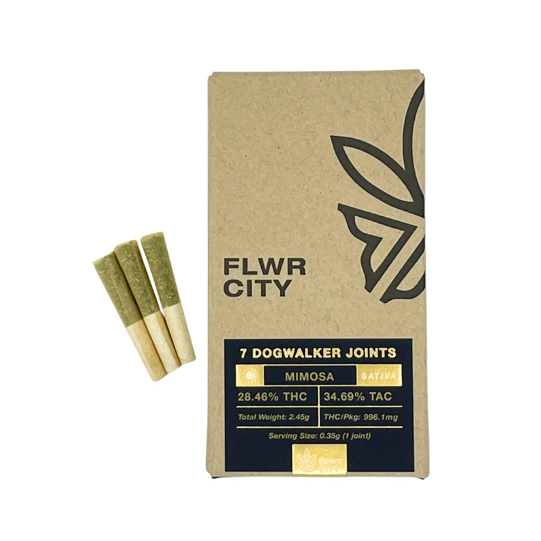Mimosa - 7pk Dogwalker Joints (2.45g)